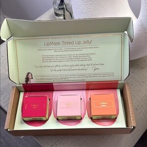 New 3 LipMask Tinted Lip Jelly Set